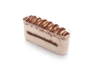 TIRAMISU Individual Oblong Plastic Bowl